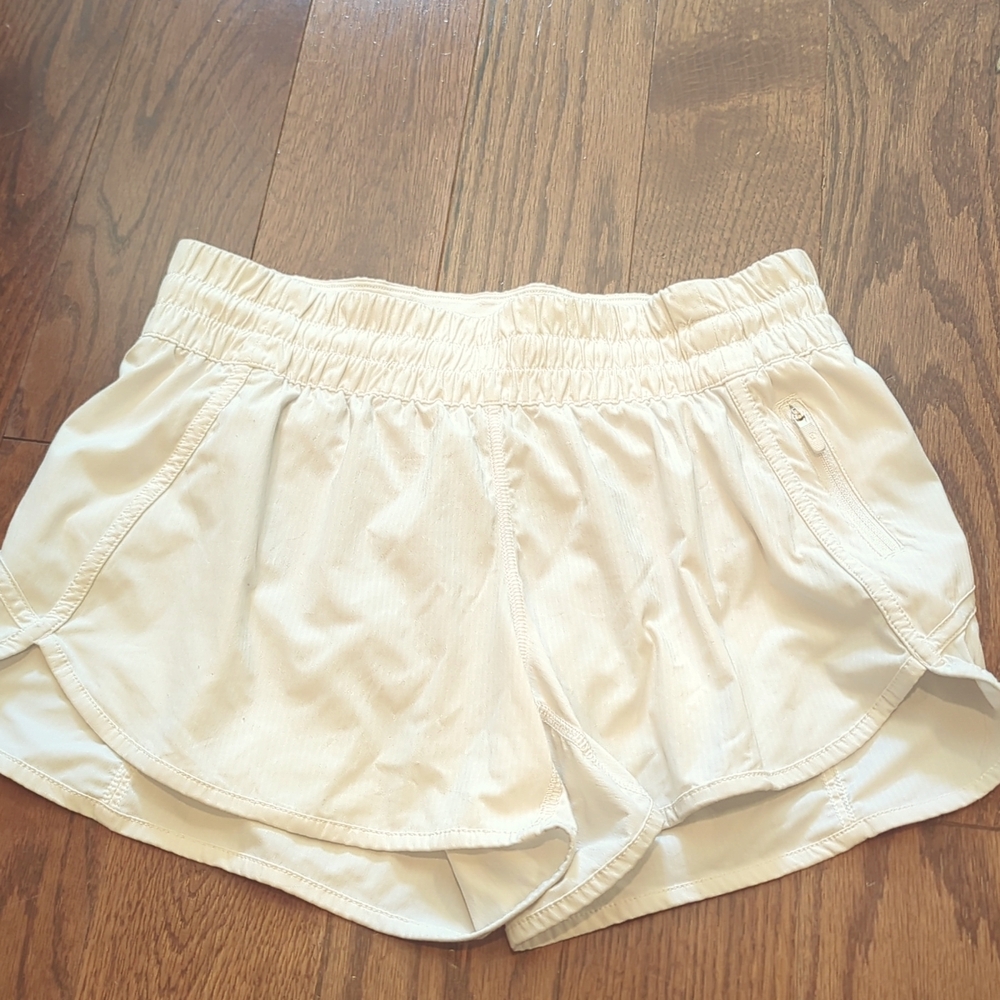 Lululemon White Shorts